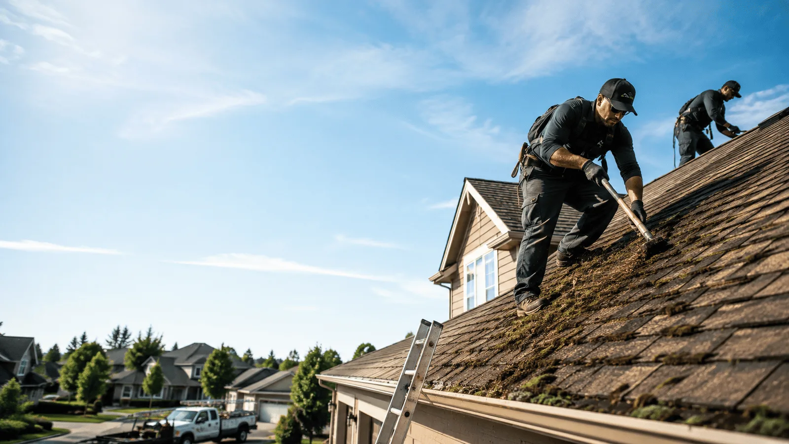 Roof Moss Removal in Clear, AK near me